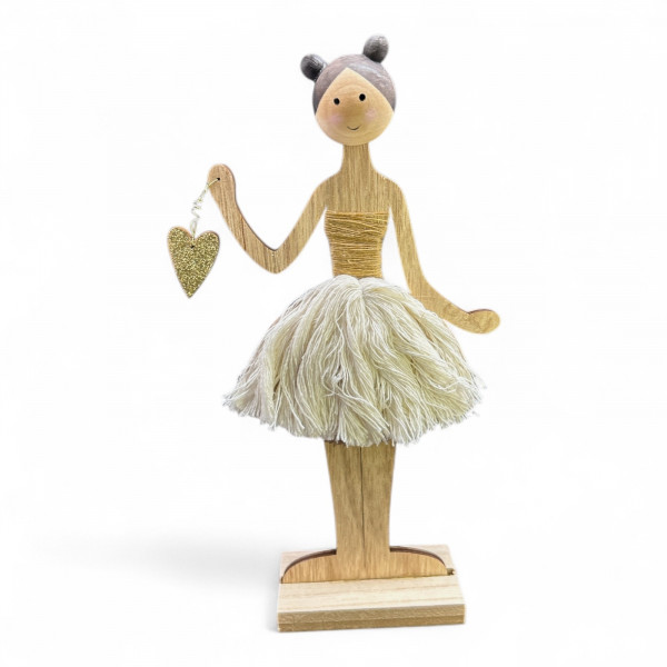 Holz-Aufsteller "Ballerina"