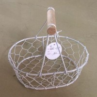 Draht-Korb mit Henkel Draht-Korb mit Henkel