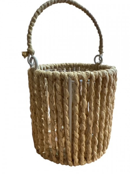 Juteschnur-Windlicht