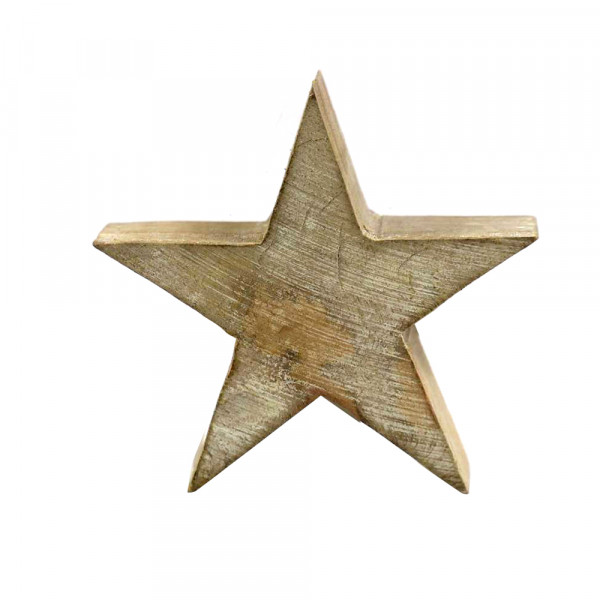 Holz Deko Stern zum Stellen
