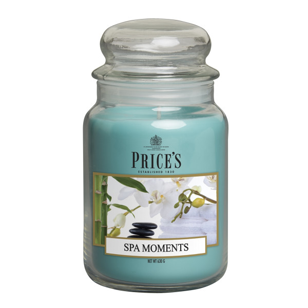 LARGE JAR Kerze 630g Spa Moments