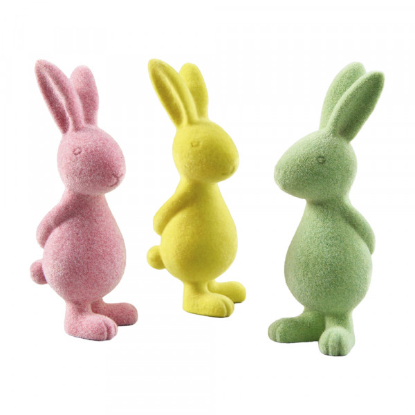 Hase beflockt 3f sort.