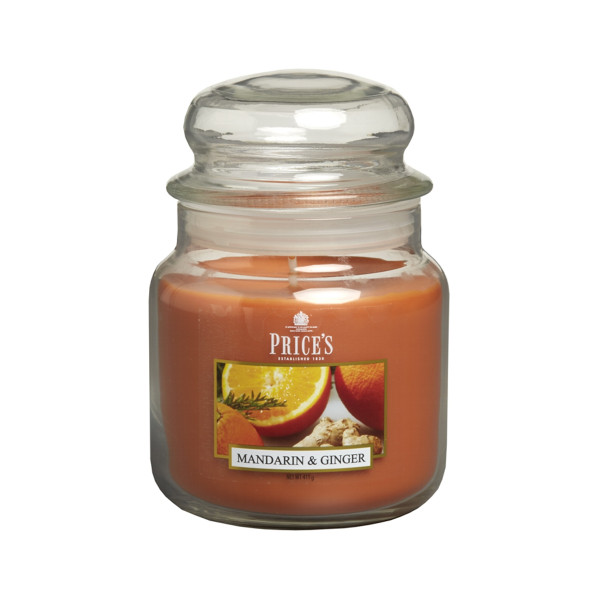 MEDIUM JAR Kerze 411g Mandarin & Ginger