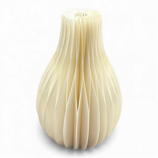 Papier Vase oben eng