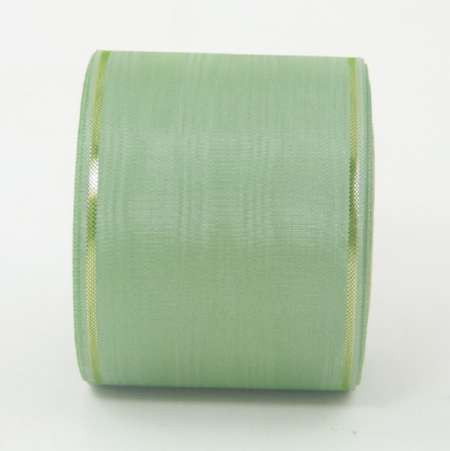 Moire Kranzschleife 7,5cm Pique-Rand