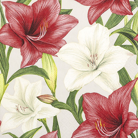 20 Servietten "Floral Duo"