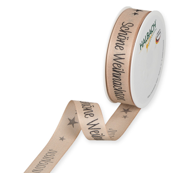 Druckband "Schöne Weihnachten"