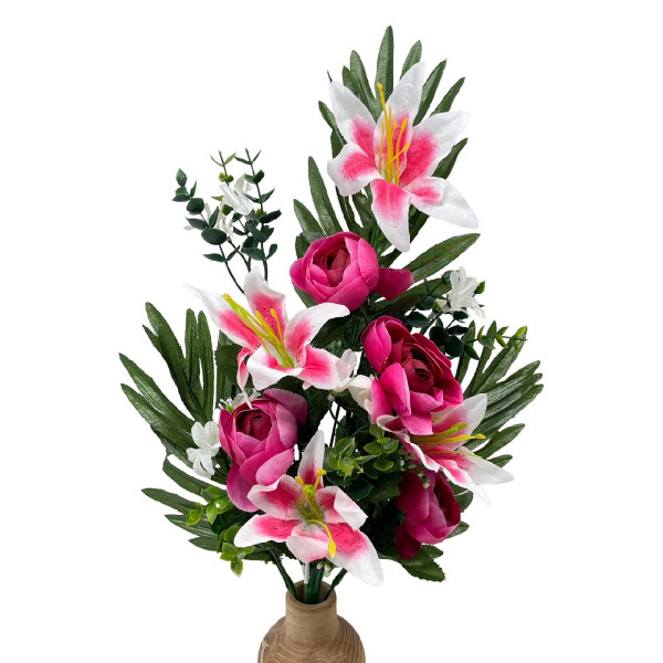Blumenstrauß Lilie&amp;Ranunkel (12 Stiele)