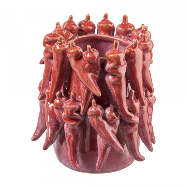 Vorbestellung: (573) Keramik &quot;Paprika&quot; Vase