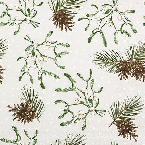 20 Servietten "Sweet Mistletoe"