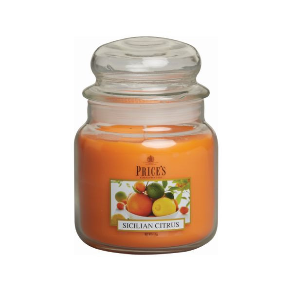 MEDIUM JAR Kerze 411g Sicilian Citrus