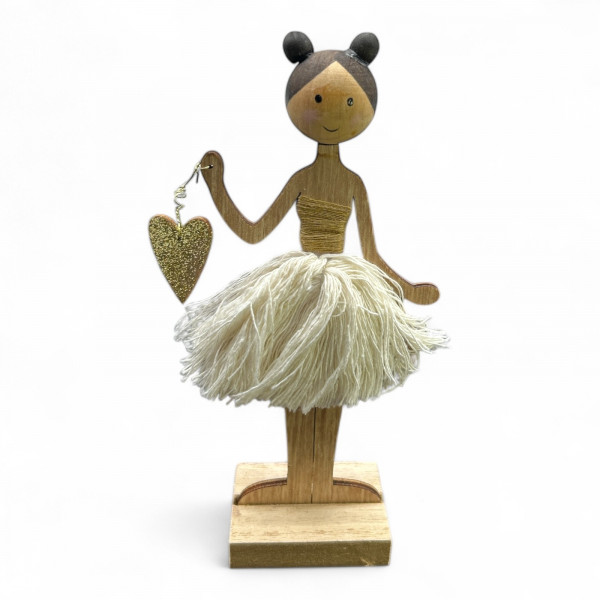 Holz-Aufsteller "Ballerina"