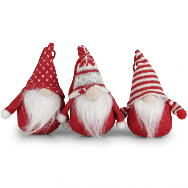 (ab 15.9. erhältlich) Polyester-Wichtel klein zum Stellen 3fach