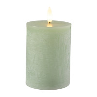 (085) LED-Rustikwachs Kerze m. Timer (085) LED-Rustikwachs Kerze m. Timer