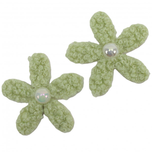 Woll-Holz Blüte "Freddi"