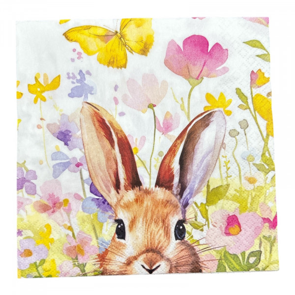 20 Servietten "Bunny in Meadow"