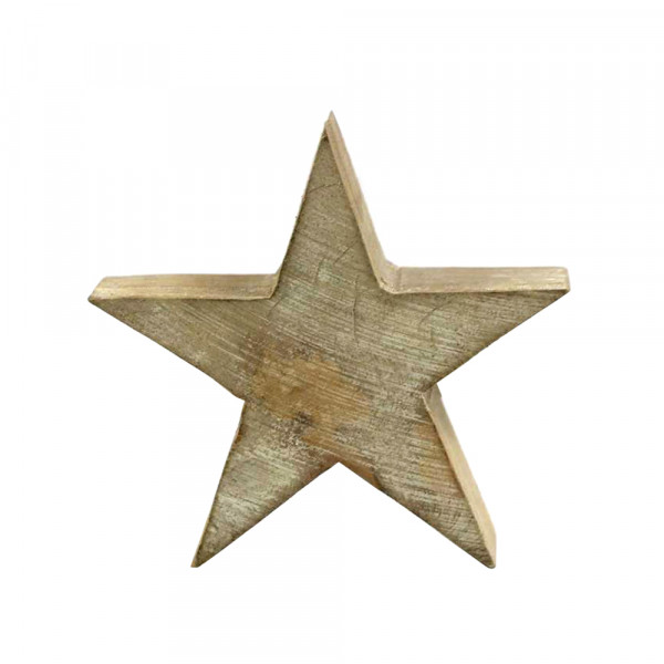 Holz Deko Stern zum Stellen