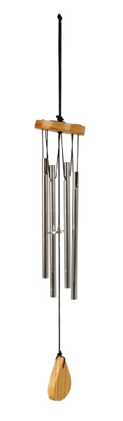 Metall-Klangspiel mit Holz