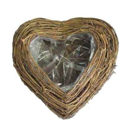 (ab 15.9. erhältlich) Reben-Herz "Brownie"