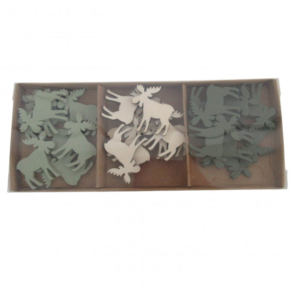 Holz-Hirsch 3f sort.